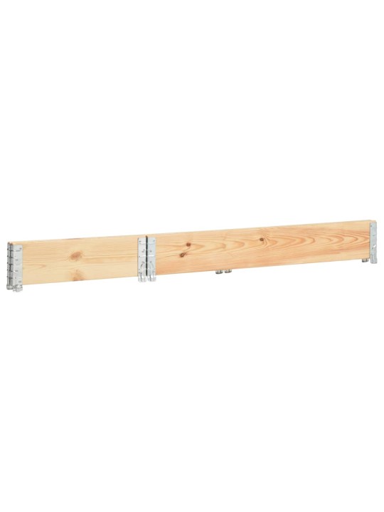 Paletový nástavec 50 x 150 cm masivní borové dřevo