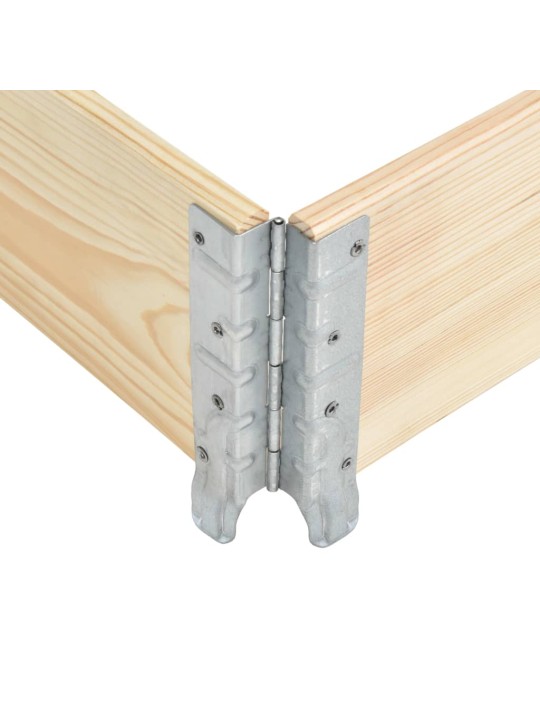 Paletový nástavec 50 x 150 cm masivní borové dřevo