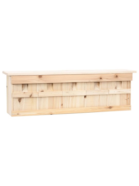 Ptačí budka pro vrabce 5 komůrek 68 x 15 x 21 cm jedlové dřevo