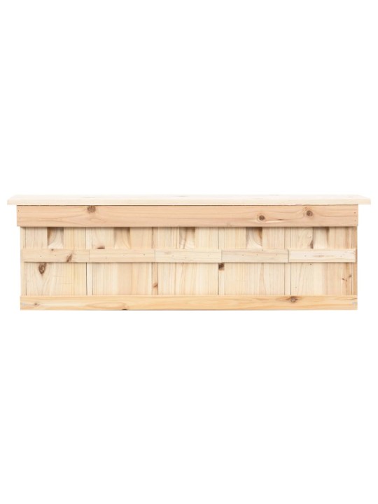 Ptačí budka pro vrabce 5 komůrek 68 x 15 x 21 cm jedlové dřevo