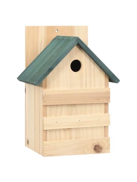 Ptačí budky 4 ks 23 x 19 x 33 cm jedlové dveře