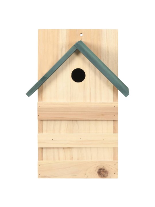 Ptačí budky 4 ks 23 x 19 x 33 cm jedlové dveře