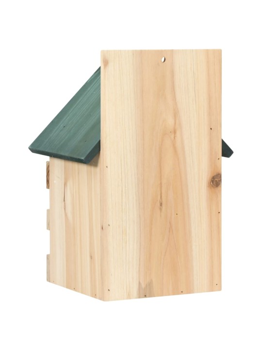Ptačí budky 4 ks 23 x 19 x 33 cm jedlové dveře