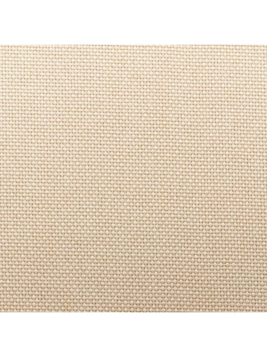 Barové židle 2 ks krémové textil
