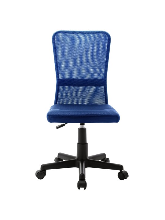 Kancelářská židle modrá 44 x 52 x 100 cm síťovina textil