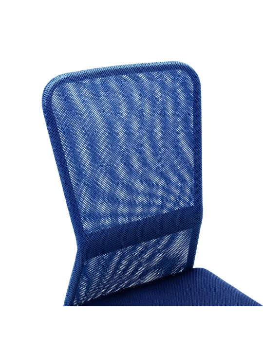 Kancelářská židle modrá 44 x 52 x 100 cm síťovina textil