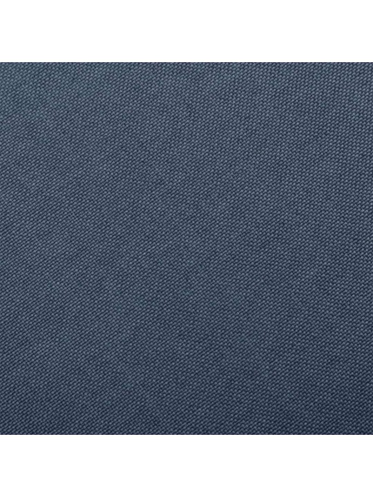 Houpací křeslo modré textil