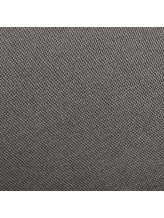 Houpací křeslo světle šedé textil