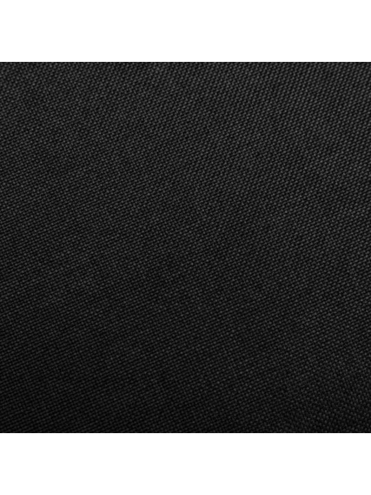 Houpací křeslo černé textil