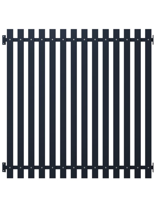 Plotový panel antracit 170,5 x 170 cm práškově lakovaná ocel