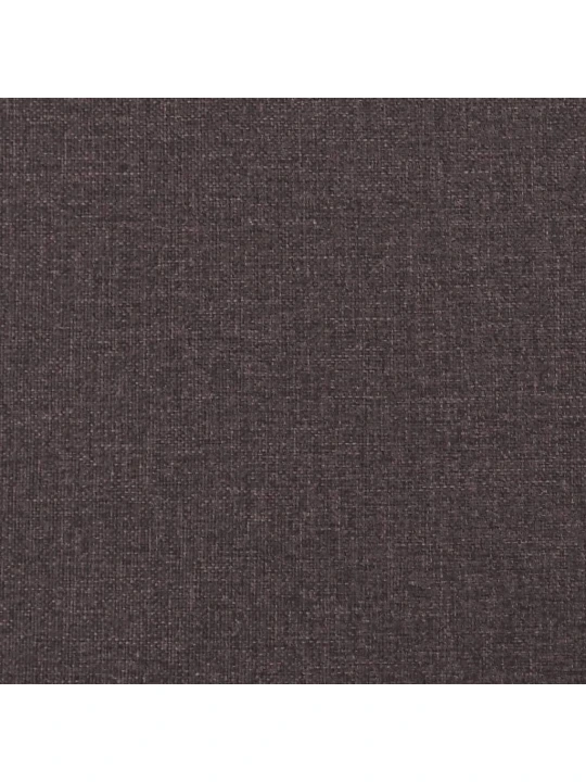 polohovací křeslo tmavě hnědé textil