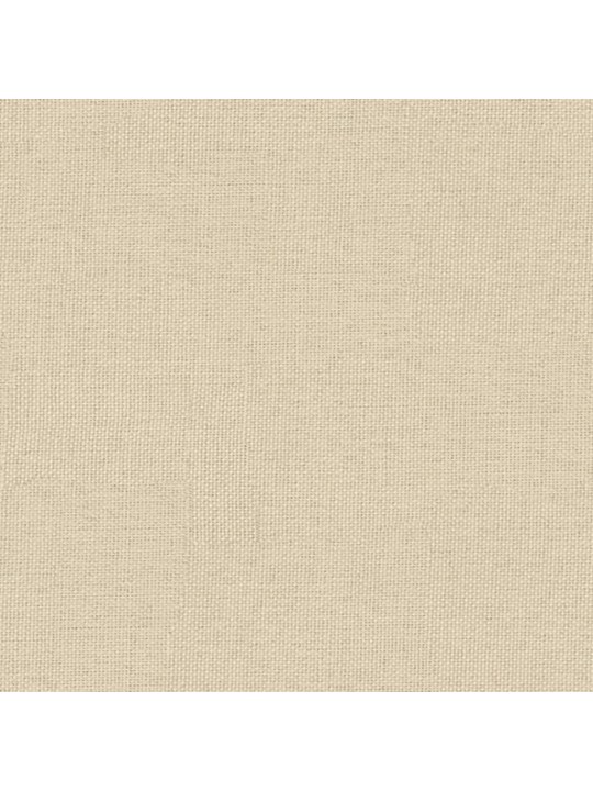 Polohovací křeslo krémové textil