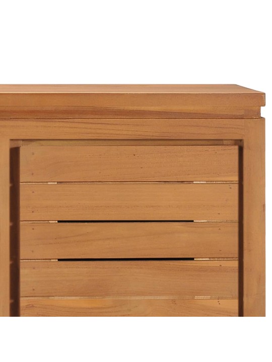 TV stolek 110 x 30 x 40 cm masivní teakové dřevo