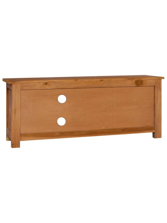 TV stolek 100 x 30 x 40 cm masivní teakové dřevo