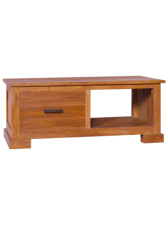 TV stolek 90 x 50 x 37 cm masivní teakové dřevo