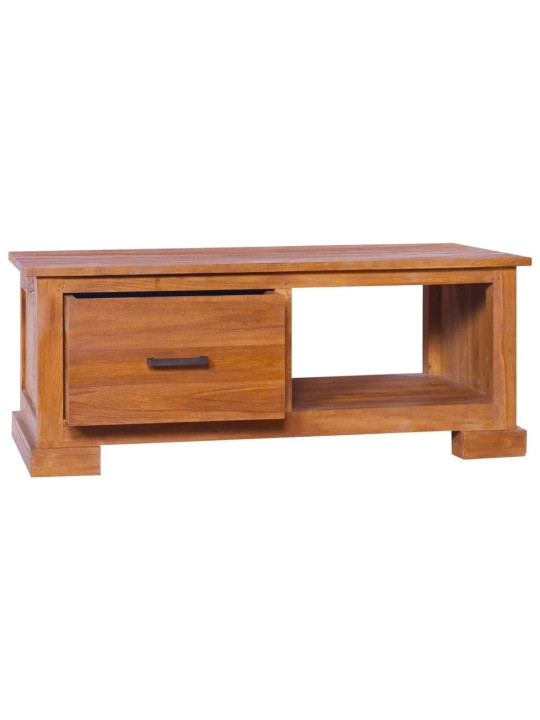TV stolek 90 x 50 x 37 cm masivní teakové dřevo