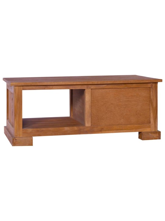 TV stolek 90 x 50 x 37 cm masivní teakové dřevo