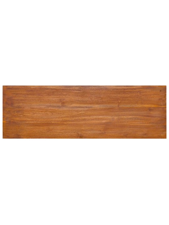 Nástěnná TV skříňka 90 x 30 x 30 cm masivní teakové dřevo