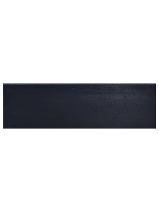 TV stolek světle kávově černý 100 x 30 x 45 cm masivní mahagon