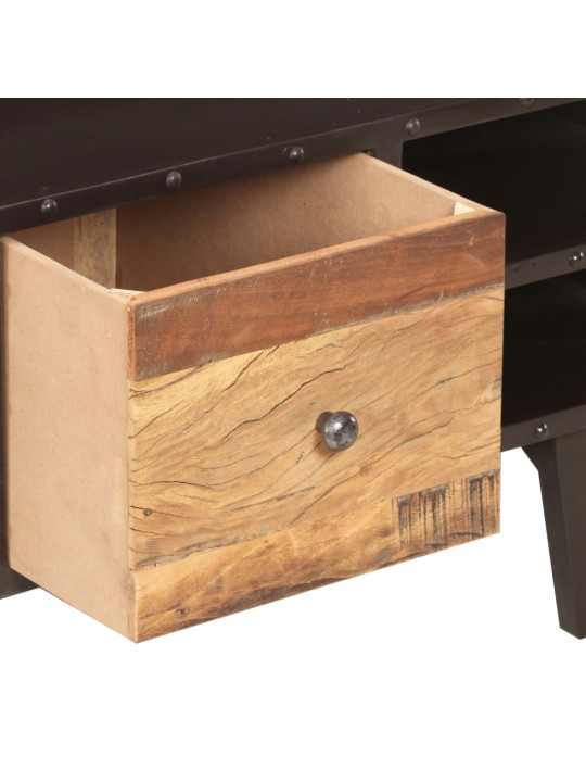 Konferenční stolek 100 x 50 x 45 cm masivní recyklované dřevo
