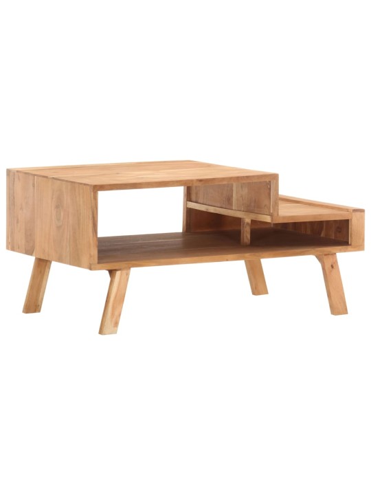 Konferenční stolek 100 x 50 x 45 cm masivní akáciové dřevo