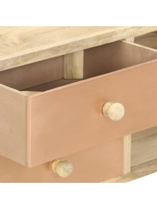 TV stolek 110 x 30 x 45 cm masivní mangovníkové dřevo