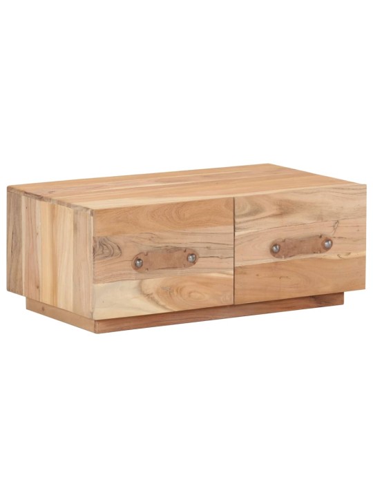 Konferenční stolek 90 x 50 x 35 cm masivní recyklované dřevo