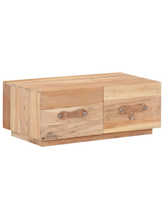 Konferenční stolek 90 x 50 x 35 cm masivní recyklované dřevo