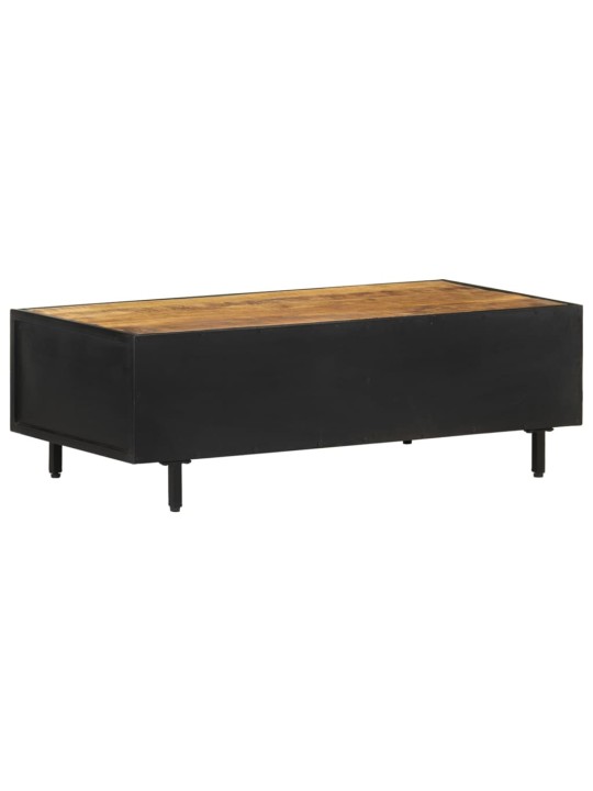 Konferenční stolek 105 x 50 x 35 cm hrubé mangovníkové dřevo