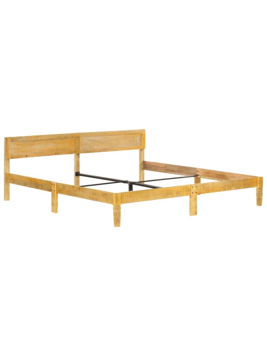 Rám postele masivní mangovníkové dřevo 200 cm