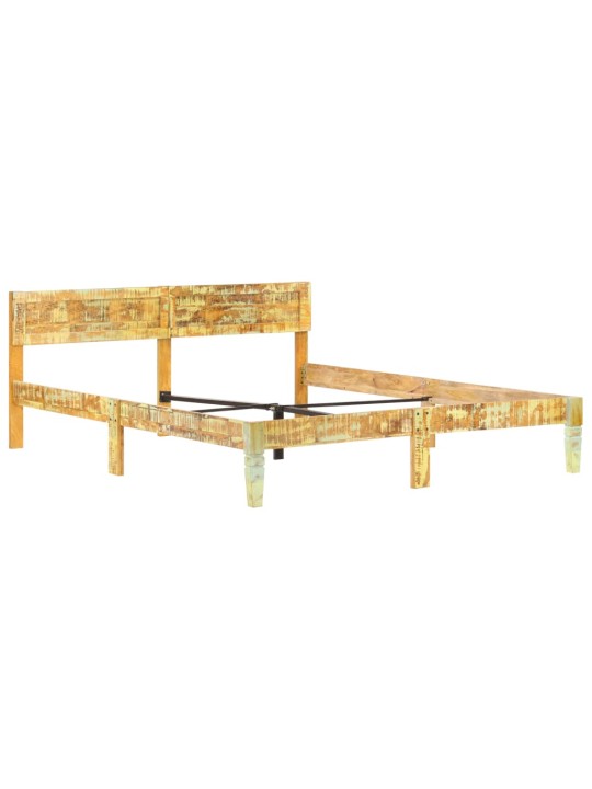 Rám postele masivní recyklované dřevo 180 x 200 cm