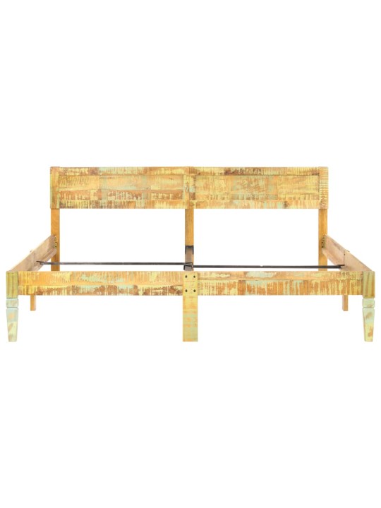 Rám postele masivní recyklované dřevo 180 x 200 cm