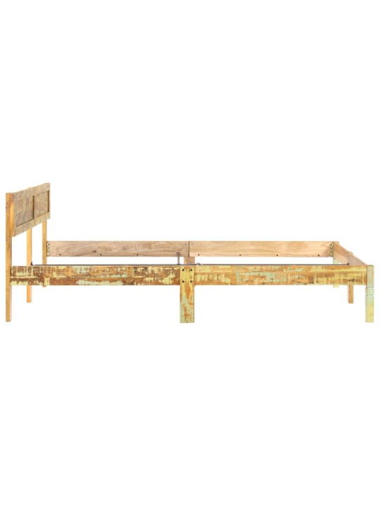 Rám postele masivní recyklované dřevo 180 x 200 cm