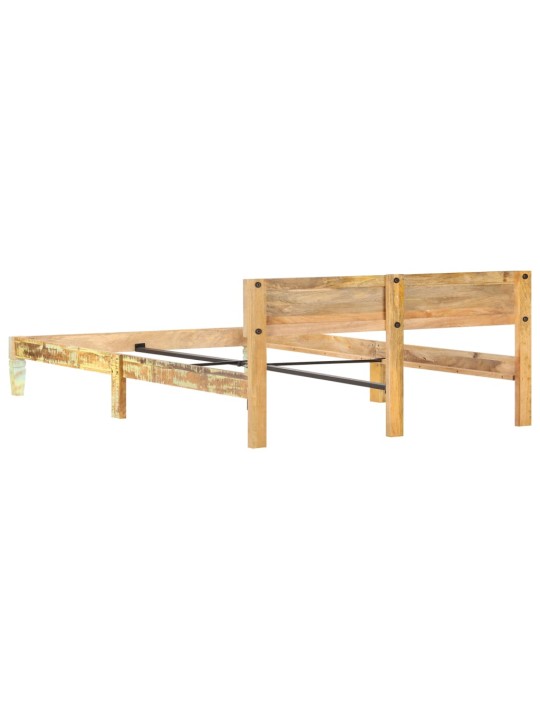 Rám postele masivní recyklované dřevo 180 x 200 cm