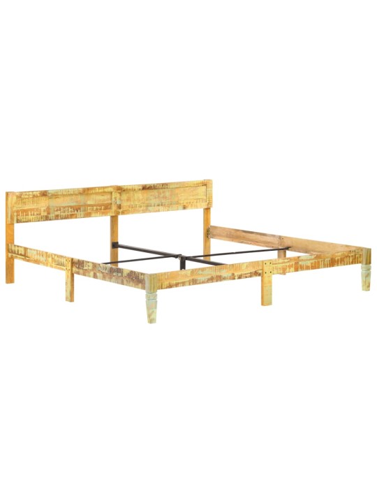Rám postele masivní recyklované dřevo 200 x 200 cm