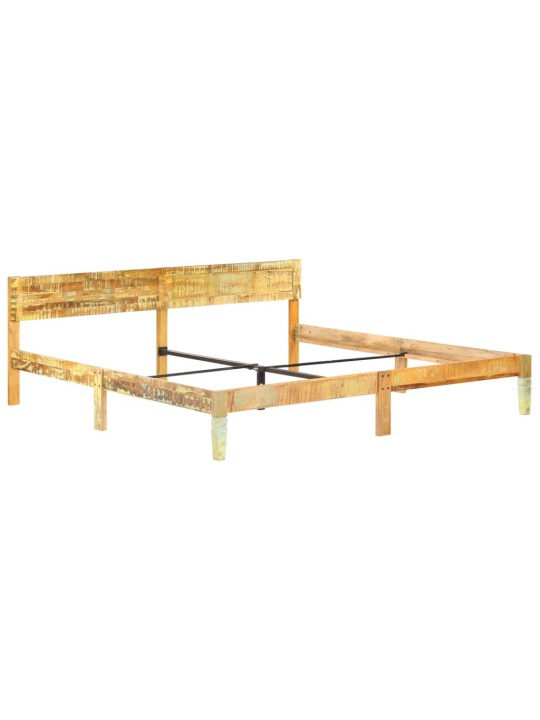 Rám postele masivní recyklované dřevo 200 x 200 cm