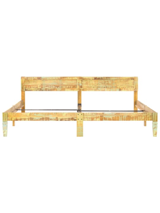 Rám postele masivní recyklované dřevo 200 x 200 cm