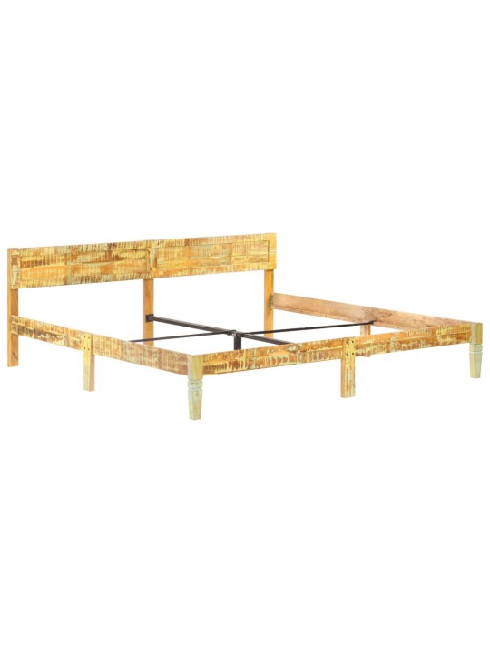 Rám postele masivní recyklované dřevo 200 x 200 cm