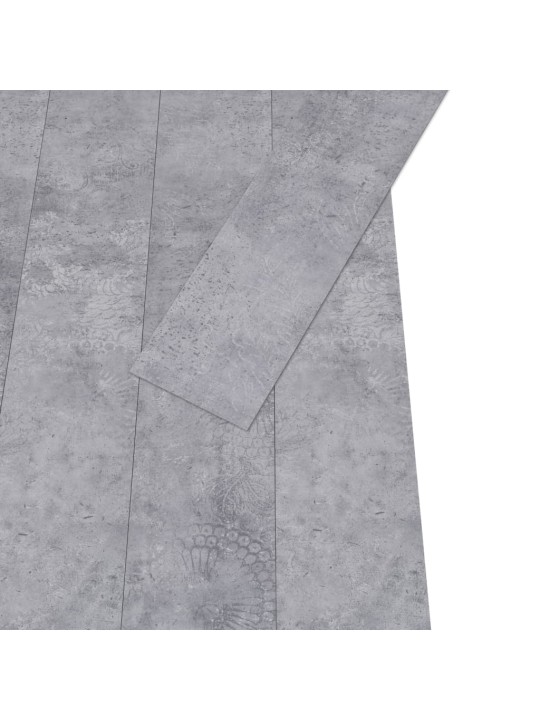 Podlahová krytina PVC 5,02 m² 2 mm samolepicí cementově šedá