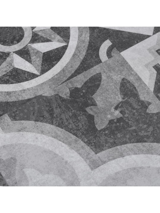 Podlahová krytina PVC 5,02 m² 2 mm samolepicí šedý vzor