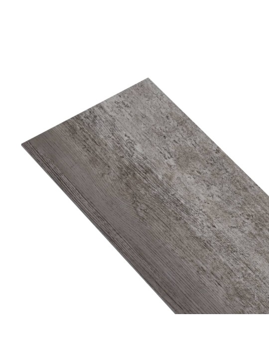 Nesamolepicí PVC podlahová prkna 5,26 m² 2 mm pruhované dřevo