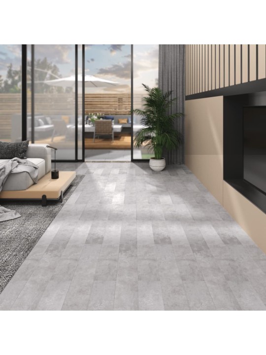 Podlahová krytina PVC 5,02 m² 2 mm samolepicí zemitě šedá