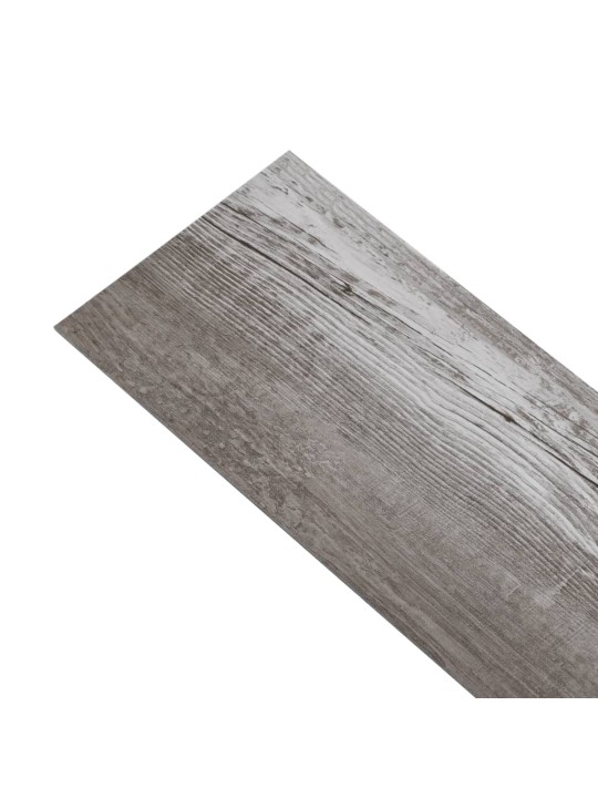 Podlahová krytina PVC 5,02 m² 2 mm samolepicí matné hnědé dřevo
