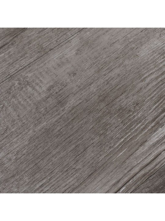 Podlahová krytina PVC 5,02 m² 2 mm samolepicí matné hnědé dřevo