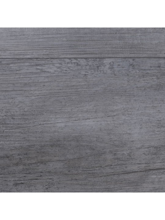 Podlahová krytina PVC 5,02 m² 2 mm samolepicí matné šedé dřevo