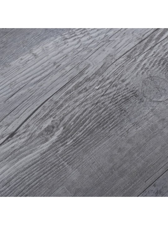Podlahová krytina PVC 5,02 m² 2 mm samolepicí matné šedé dřevo