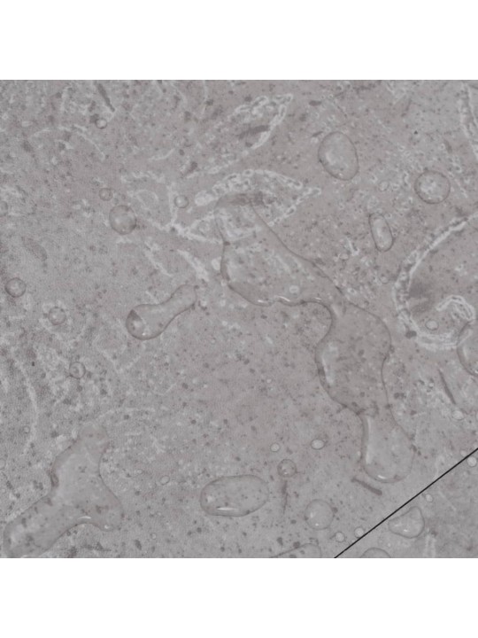 Nesamolepicí PVC podlahová prkna 5,26 m² 2 mm zemitě šedá