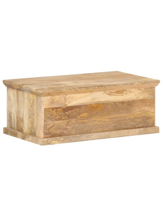 Konferenční stolek s dvířky 90 x 50 x 35 cm masivní mangovník