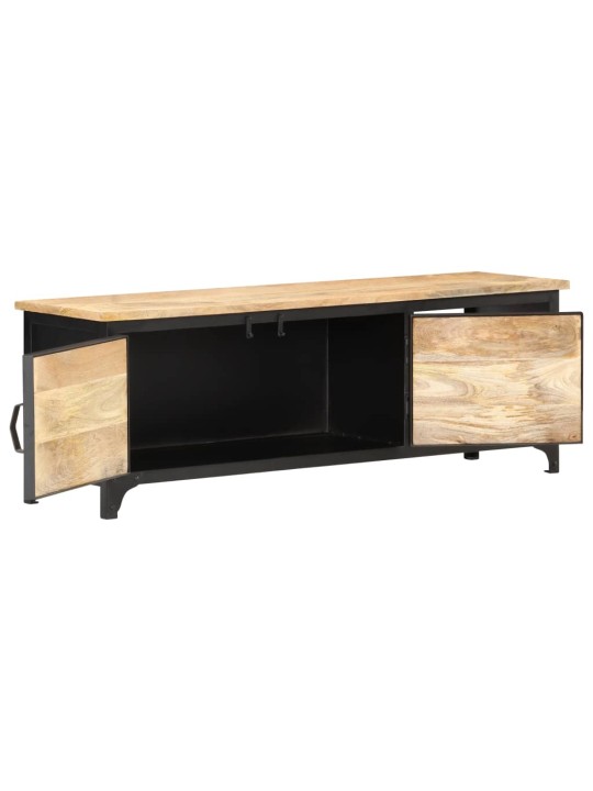 TV stolek 120 x 30 x 40 cm masivní mangovníkové dřevo