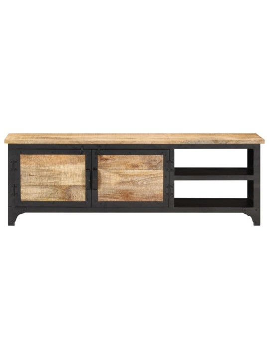 TV stolek 120 x 30 x 40 cm masivní mangovníkové dřevo